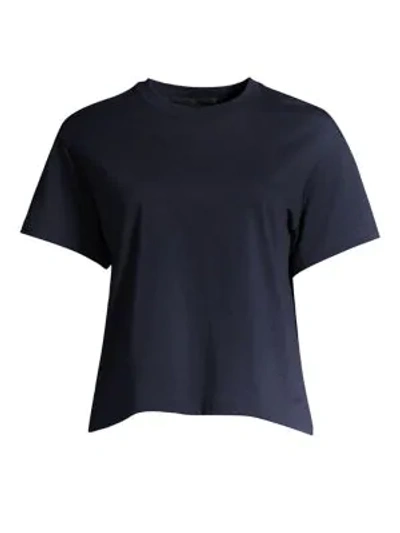 Shop Atm Anthony Thomas Melillo Classic Jersey Short-sleeve Boy Tee In Midnight