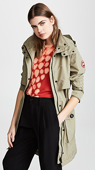 canada goose cavalry trench coat
