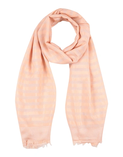 Shop Elisabetta Franchi Scarves In Pastel Pink