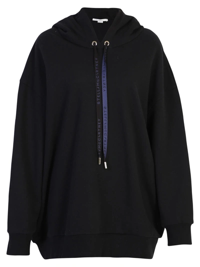 Shop Stella Mccartney Branded Sweatshirt In Black
