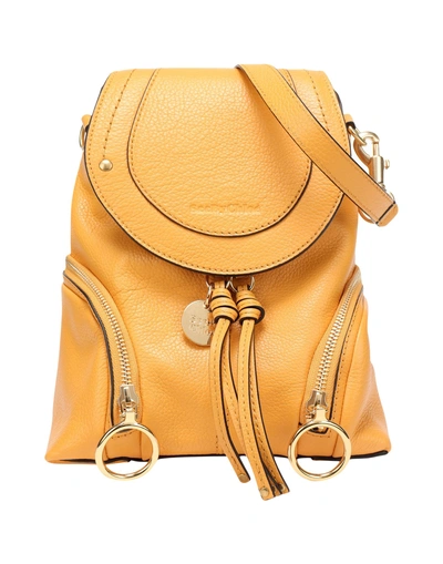 Shop See By Chloé Backpack & Fanny Pack In Ocher