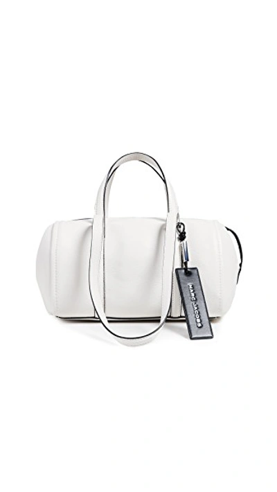 Shop Marc Jacobs Tag Bauletto 26 Bag In Porcelain