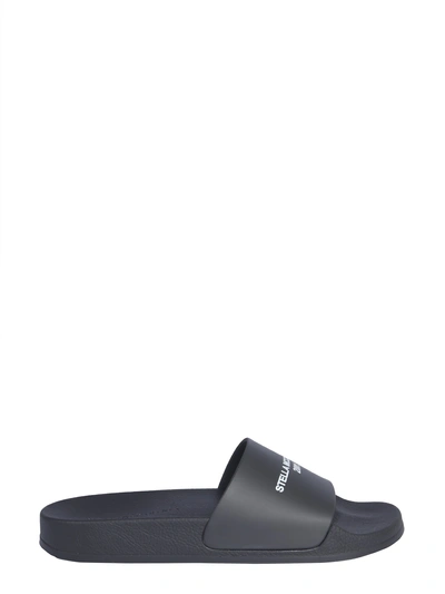 Shop Stella Mccartney Slide Sandals In Black