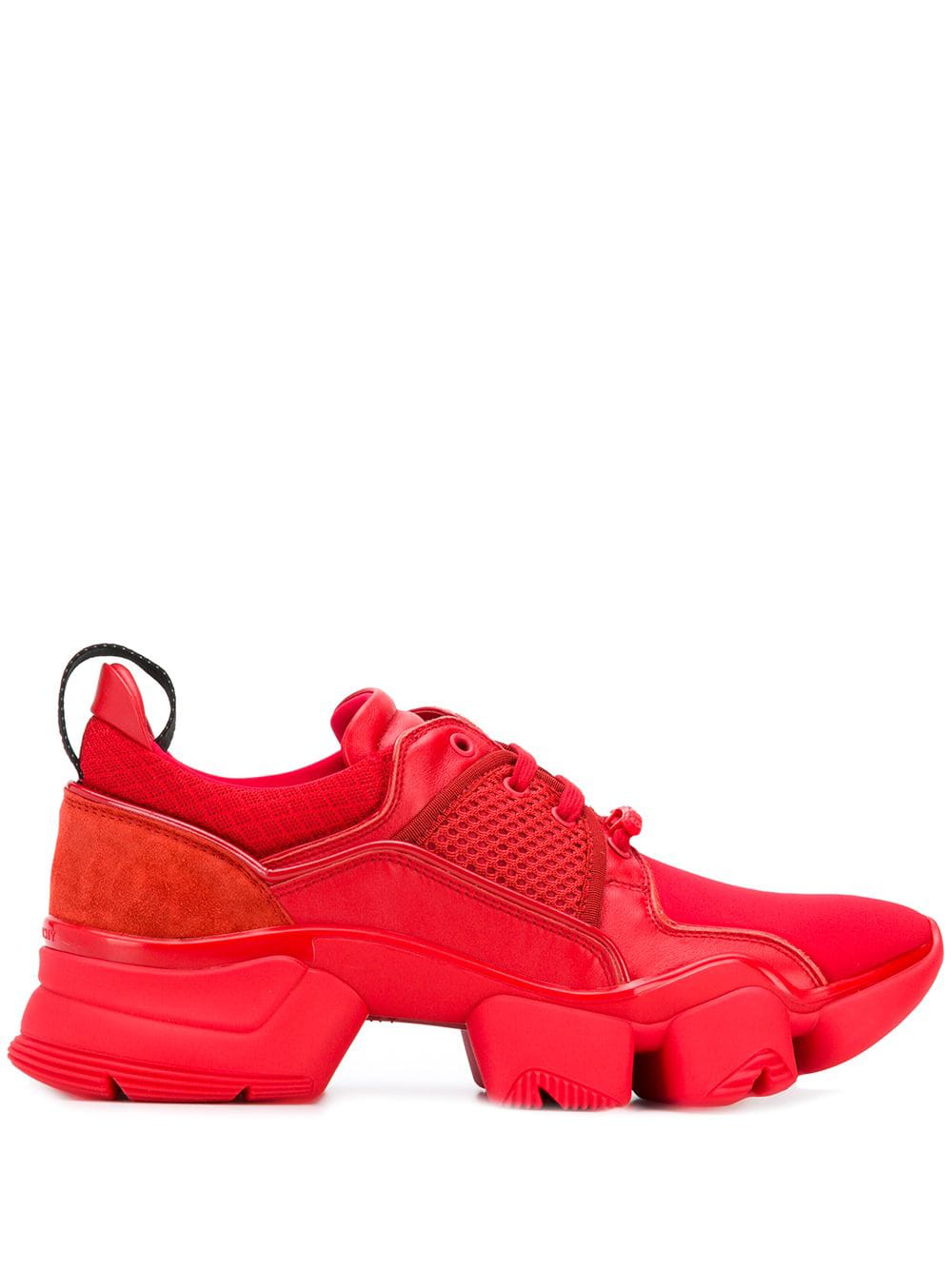 all red givenchy sneakers