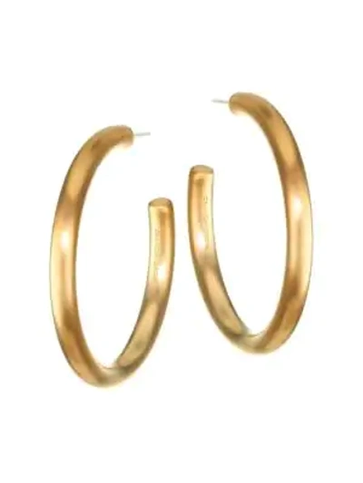 Shop Dean Davidson Women's Small Dune Hoop Earrings In Gold