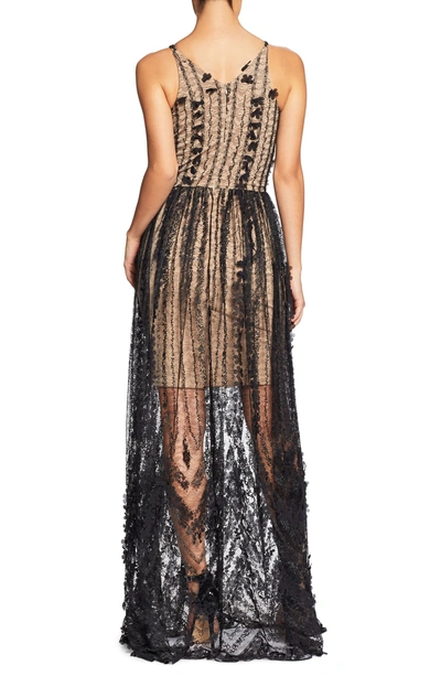 Shop Dress The Population Chelsea Lace A-line Gown In No_color