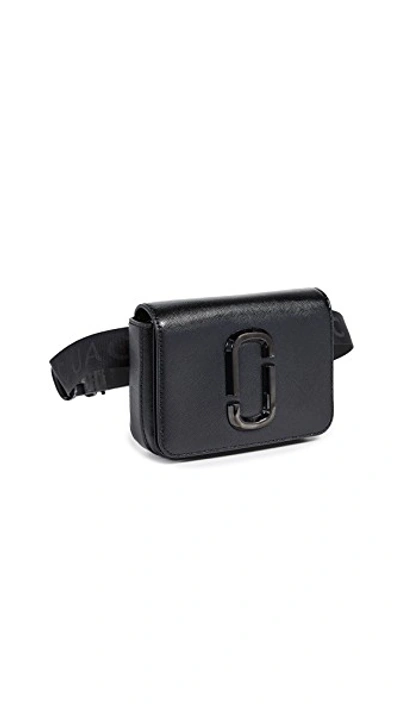 Shop Marc Jacobs M/l Hip Shot Dtm Belt Bag In Black