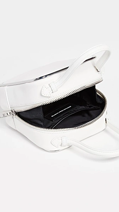 Shop Alexander Wang Halo Top Handle Bag In White