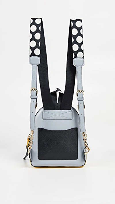 Shop Marc Jacobs Pack Shot Backpack In Rock Grey Multi