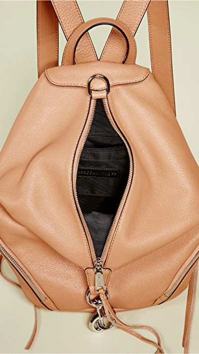 Shop Rebecca Minkoff Julian Backpack In Honey