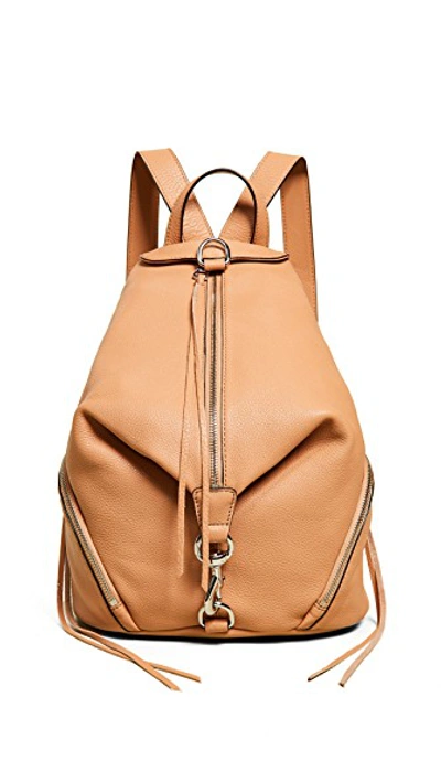 Shop Rebecca Minkoff Julian Backpack In Honey