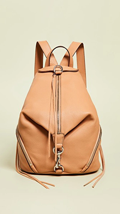 Shop Rebecca Minkoff Julian Backpack In Honey