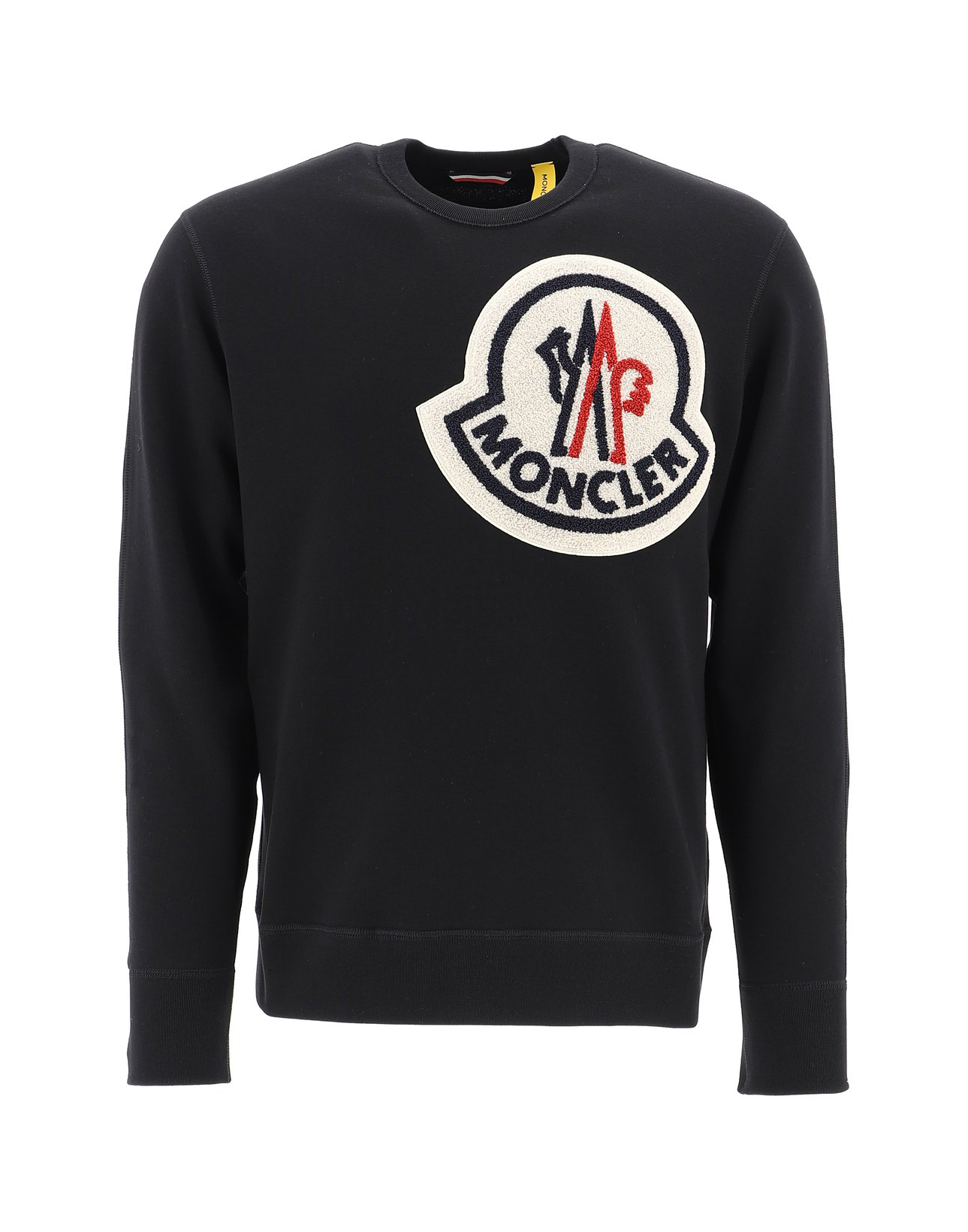 Moncler Genius 2 Monlcer 1952 Logo Patch Sweater In Black | ModeSens