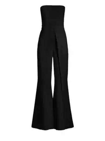 Shop Likely Trista Strapless Jumpsuit In Black