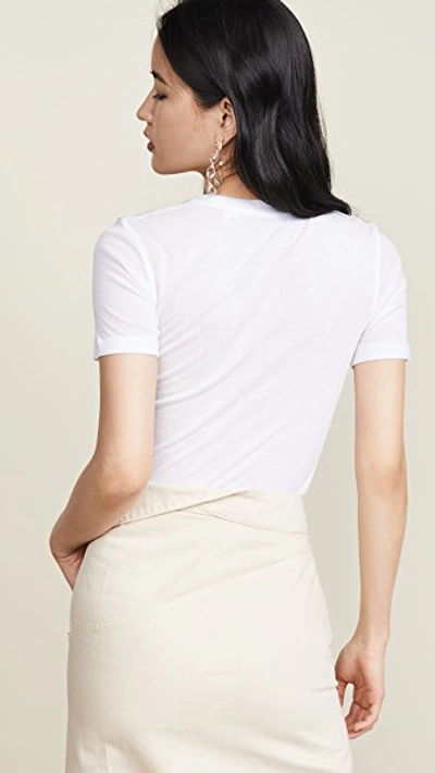 Shop Jacquemus T-shirt In Off White