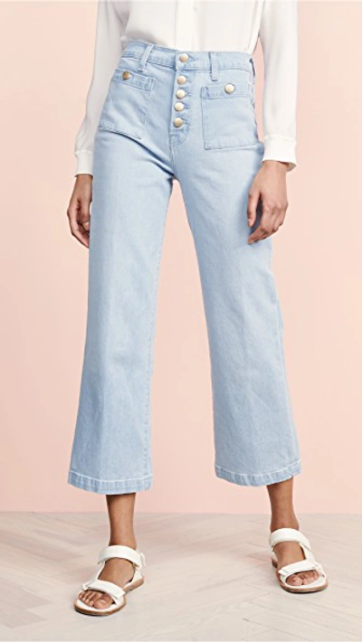 Shop J Brand Joan High Rise Crop Jeans In Elara
