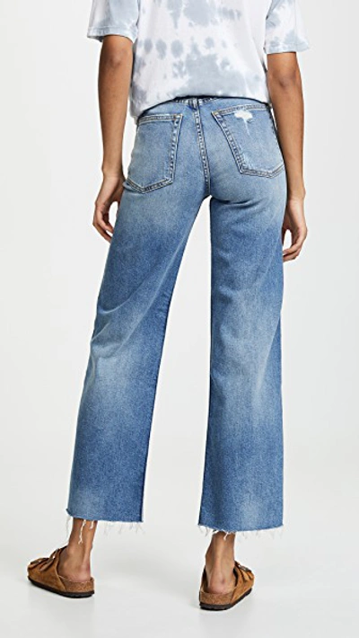 Shop Boyish The Mikey Wide Leg Flare Jeans In Two For The Road