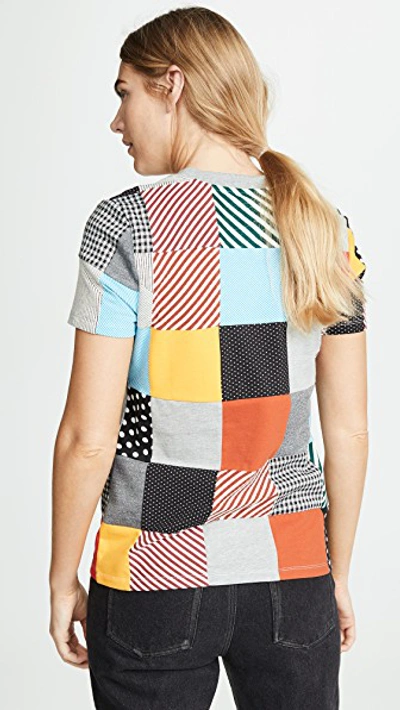 Shop Opening Ceremony Patchwork Jersey T-shirt In Multi