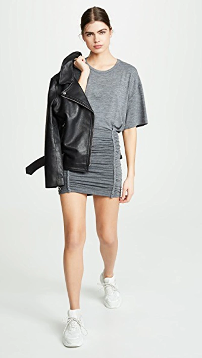 Shop Iro Speedy Dress In Grey
