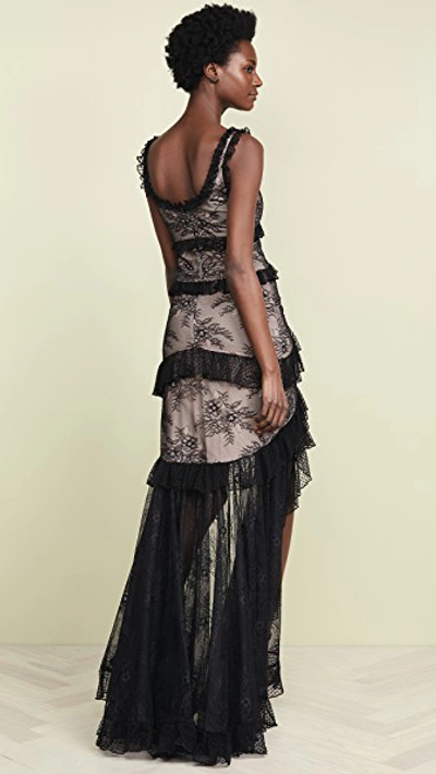 Shop Alexis Timotha Gown In Black Lace