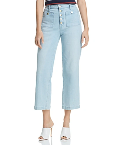 Shop J Brand Joan Crop Wide-leg Jeans In Elara