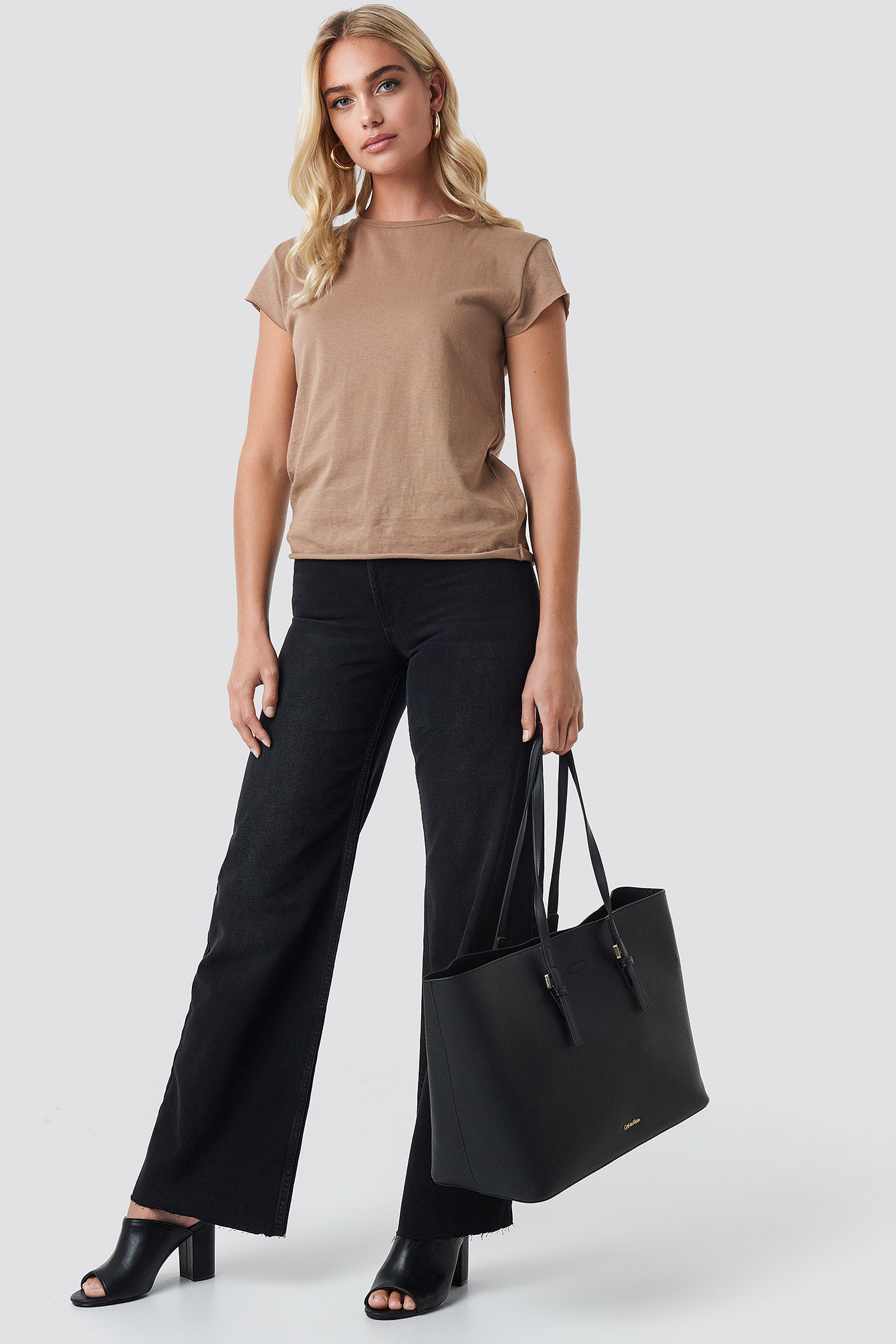 calvin klein large tote bag