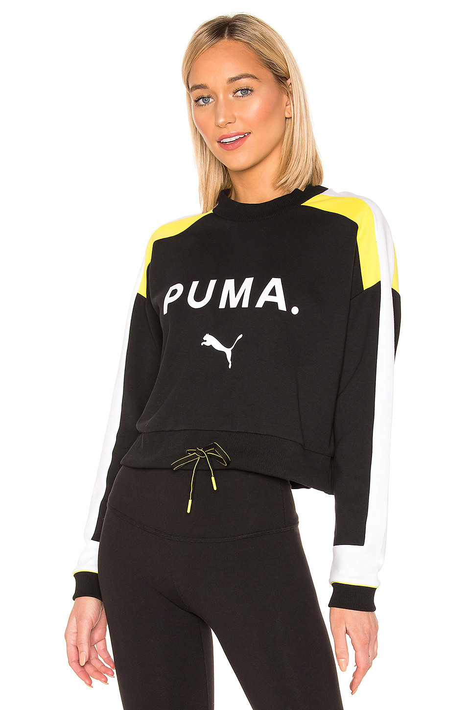 Puma Chase Crew In Black. | ModeSens
