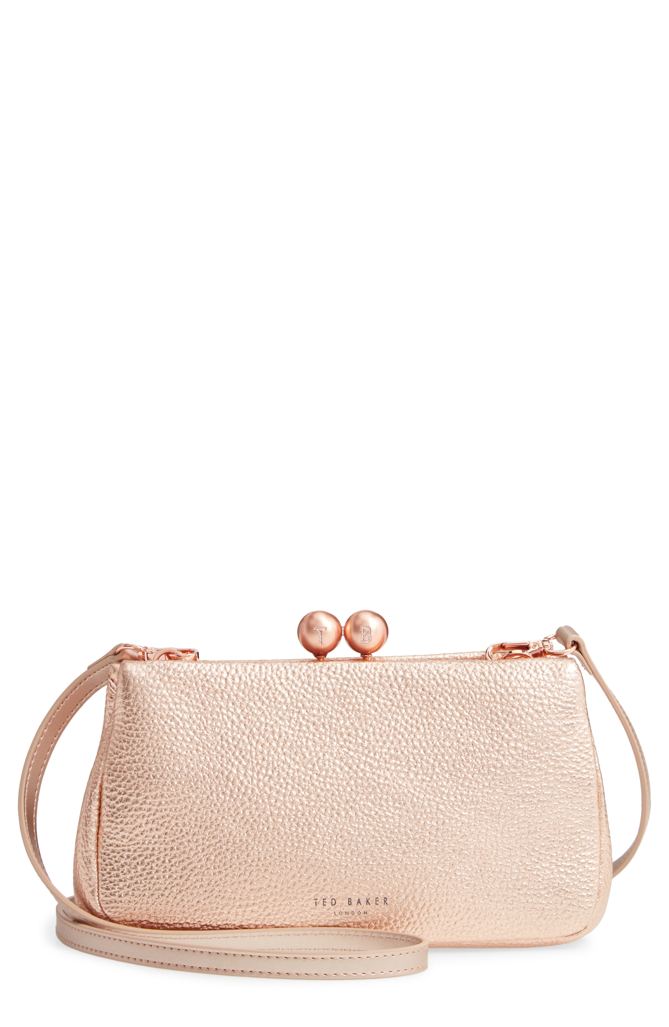 ted baker rose gold bag