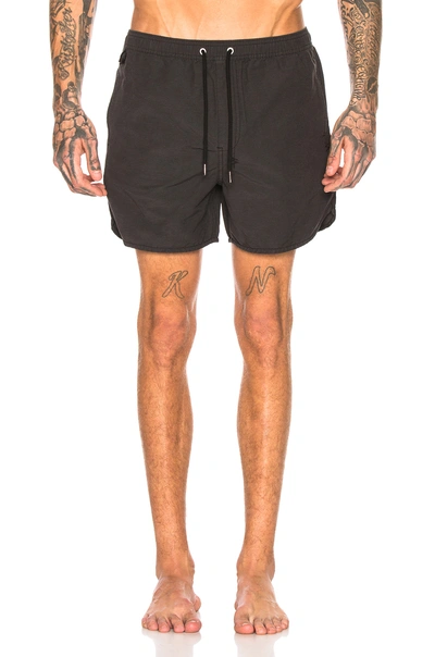 Shop Ksubi Bowie Boardshort In Black