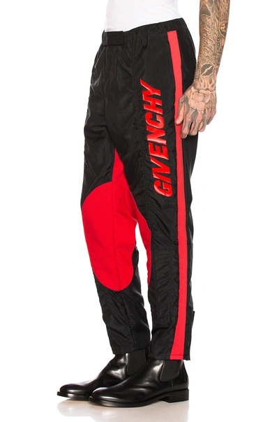 Shop Givenchy Racing Pant In Black