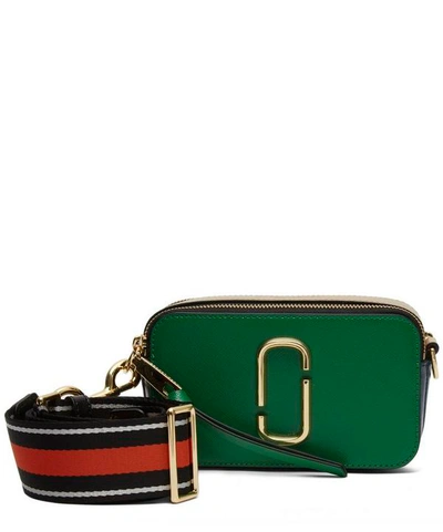 Shop Marc Jacobs Snapshot Cross Body Bag In Green
