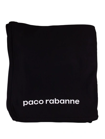 Shop Paco Rabanne Blanket In Black