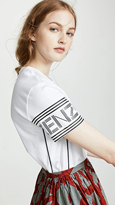 Shop Kenzo New  Sport T-shirt In White