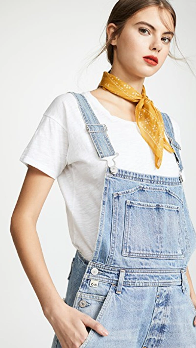 Shop Citizens Of Humanity Christie Wide Leg Overalls In Forgotten