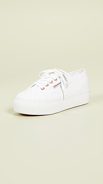 superga platform scritta
