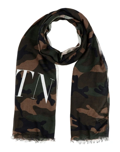 Valentino Scarves In Military Green