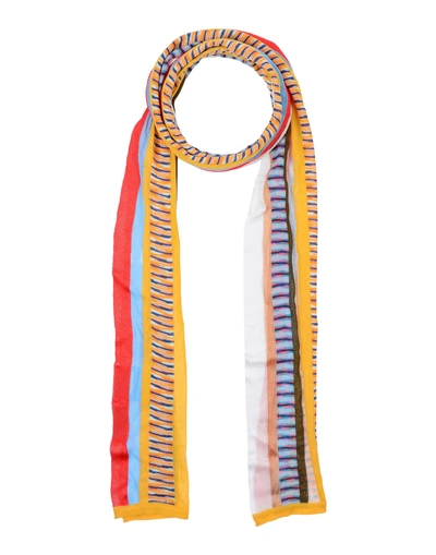 Shop Missoni Scarves In Yellow