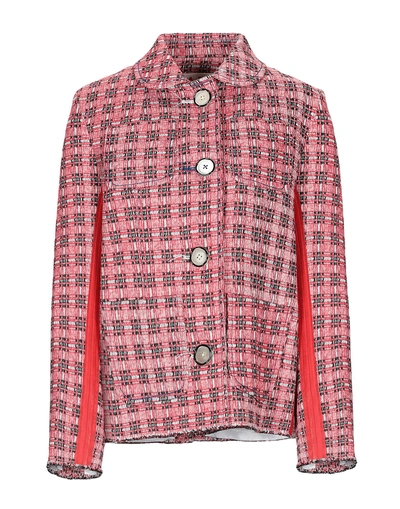 Shop Marni Suit Jackets In Red