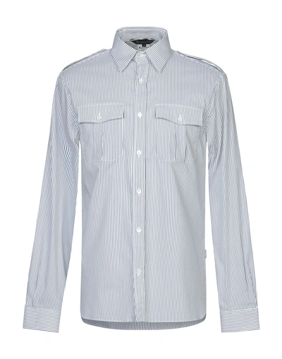 Shop Aquascutum Shirts In White