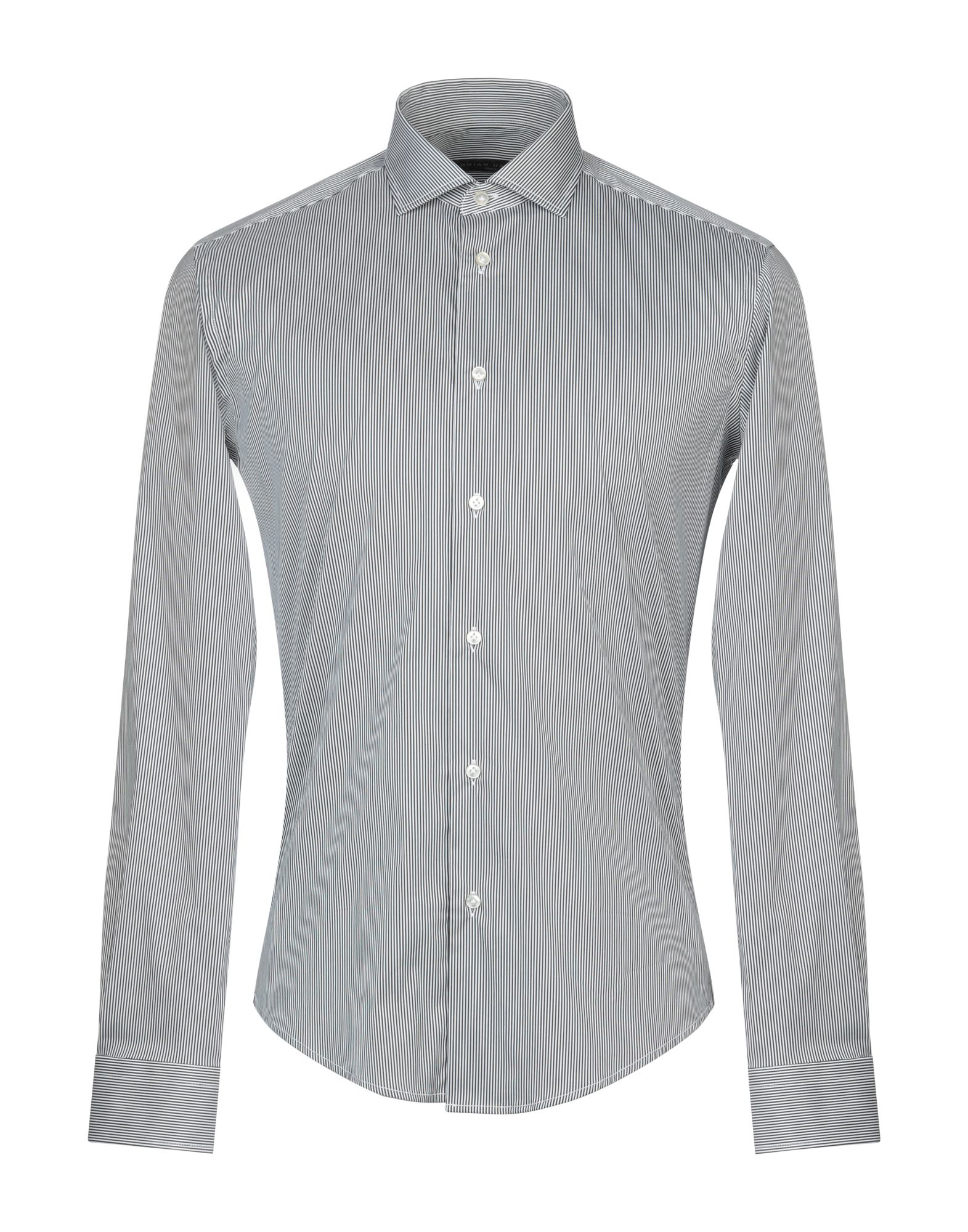 Brian Dales Striped Shirt In Blue | ModeSens