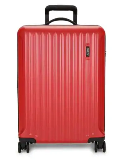 Shop Bric's Riccione Spinner Carry-on Suitcase In Cherry