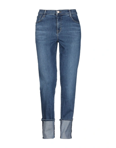 Shop J Brand Woman Jeans Blue Size 26 Cotton, Tencel, Elastomultiester, Elastane