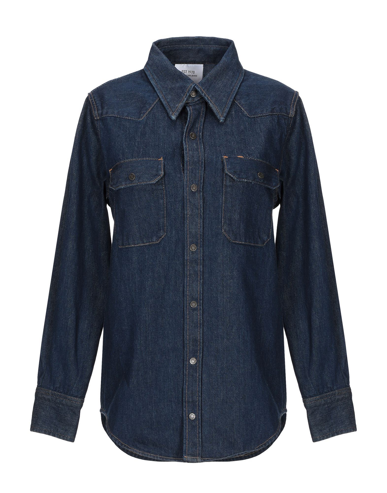 calvin klein jeans denim shirt