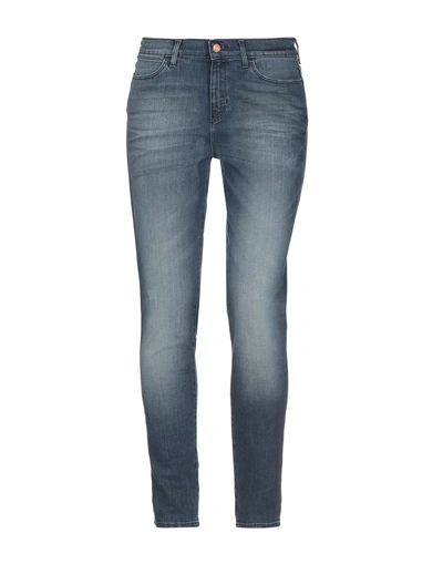 Shop Wrangler Denim Pants In Blue