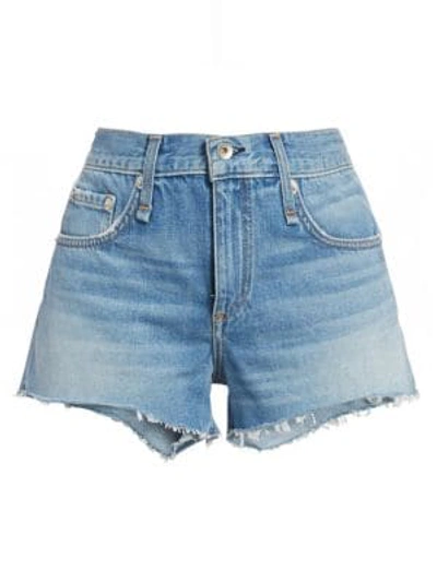 Shop Rag & Bone Cate Cutoff Denim Shorts In Brandon