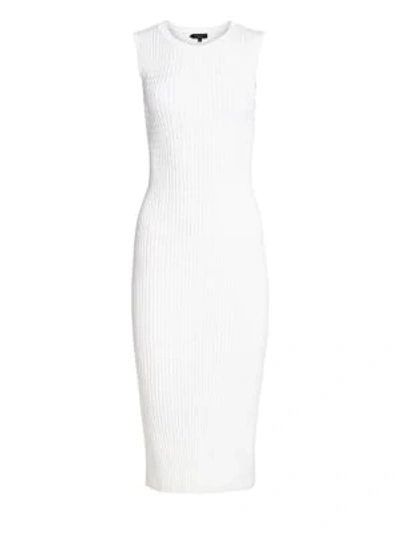 Shop Rag & Bone Brea Sleeveless Knit Dress In White