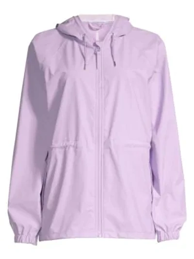 Shop Rains Waterproof Jacket In Lavender