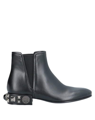 Shop Dolce & Gabbana Ankle Boot In Black