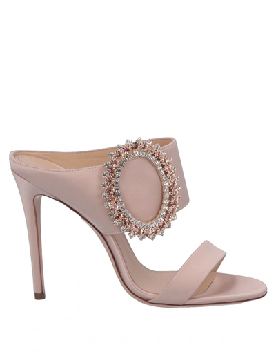Shop Deimille Sandals In Light Pink