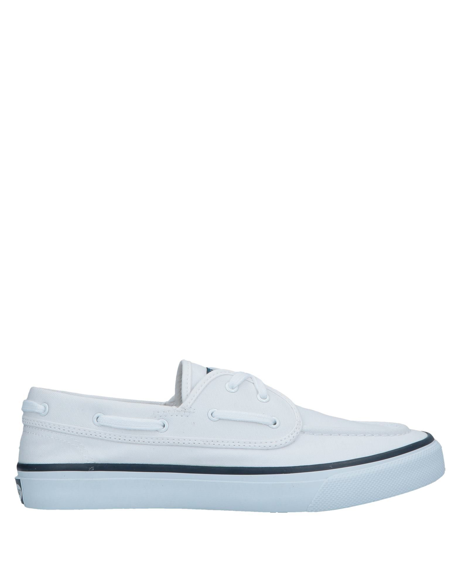 sperry white loafers
